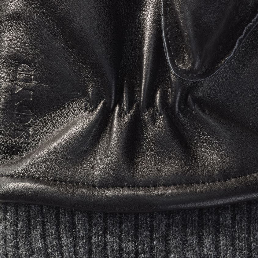 sheepskin GLOVES LLOYD Men black R084ZF705 Accessories