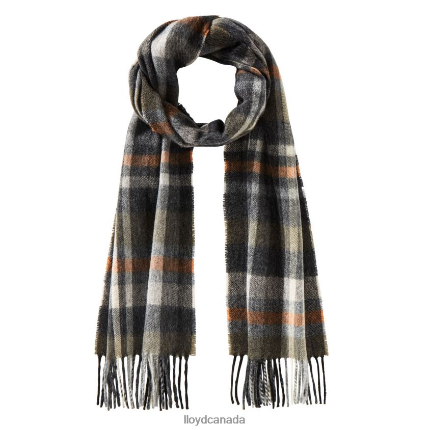 WOOL/CASHMERE SCARF LLOYD Men grey R084ZF693 Accessories