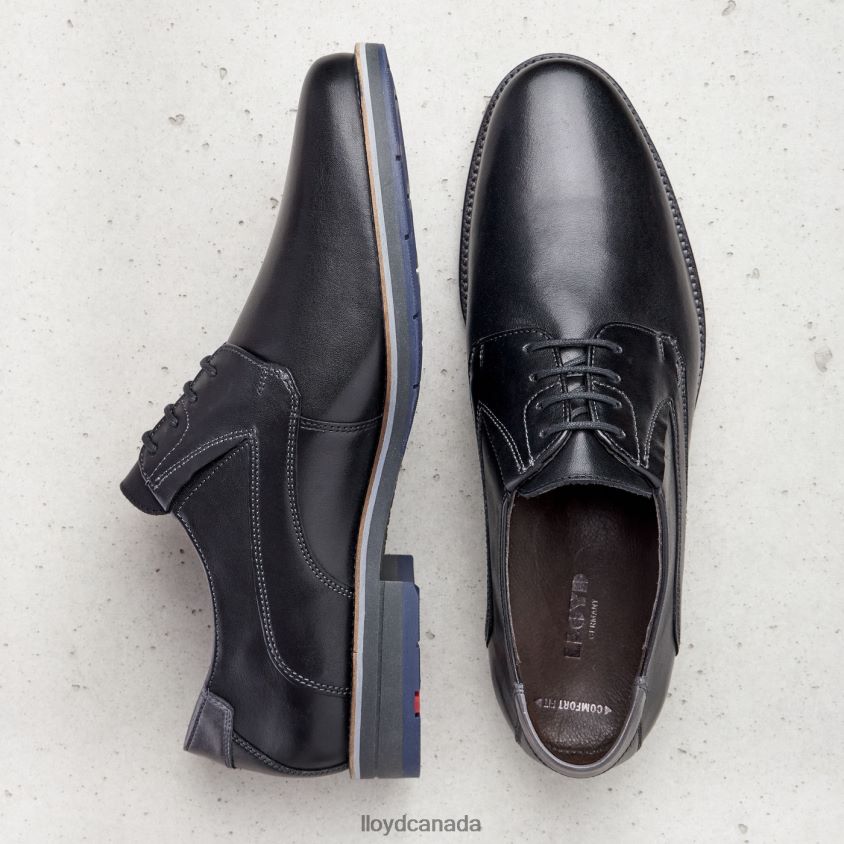 KAZAN (XTRAWIDE) LLOYD Men black R084ZF175 Shoes