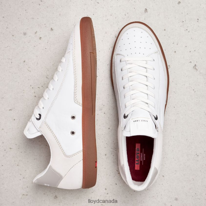 BARON LLOYD Men white R084ZF389 Shoes