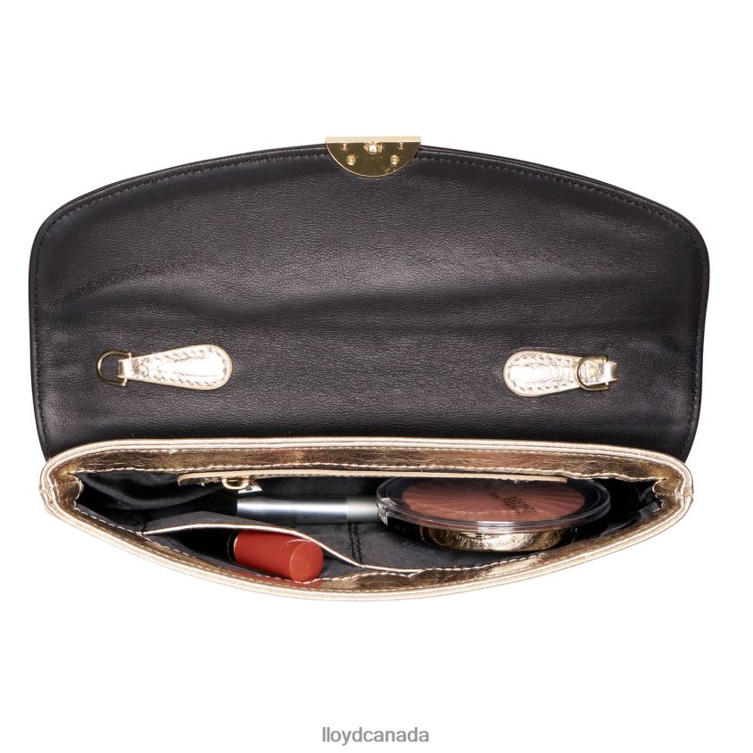 CLUTCH LLOYD Women gold R084ZF1294 Accessories