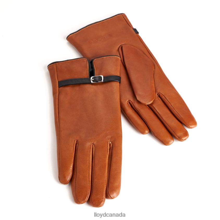 wool-lined GLOVES LLOYD Women brown R084ZF1310 Accessories