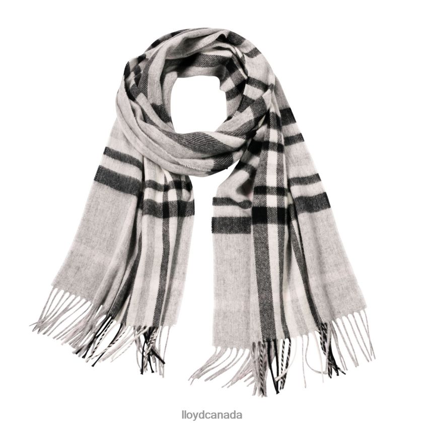 WOOL/CASHMERE SCARF LLOYD Women grey R084ZF1307 Accessories
