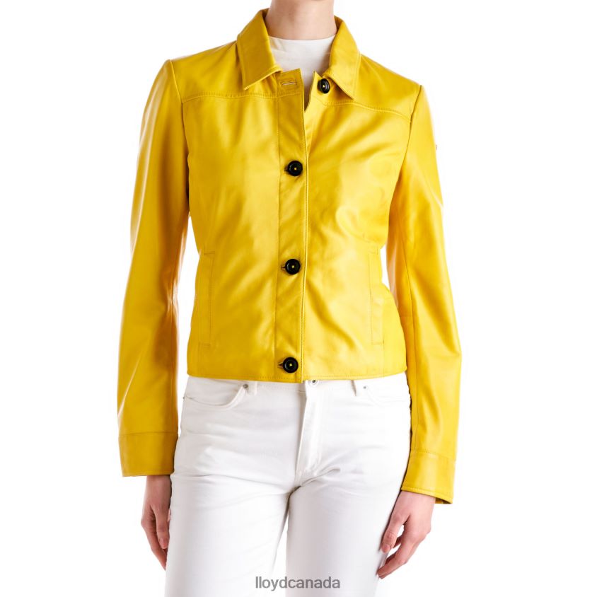 HERVE LLOYD Women yellow R084ZF1264 Clothing