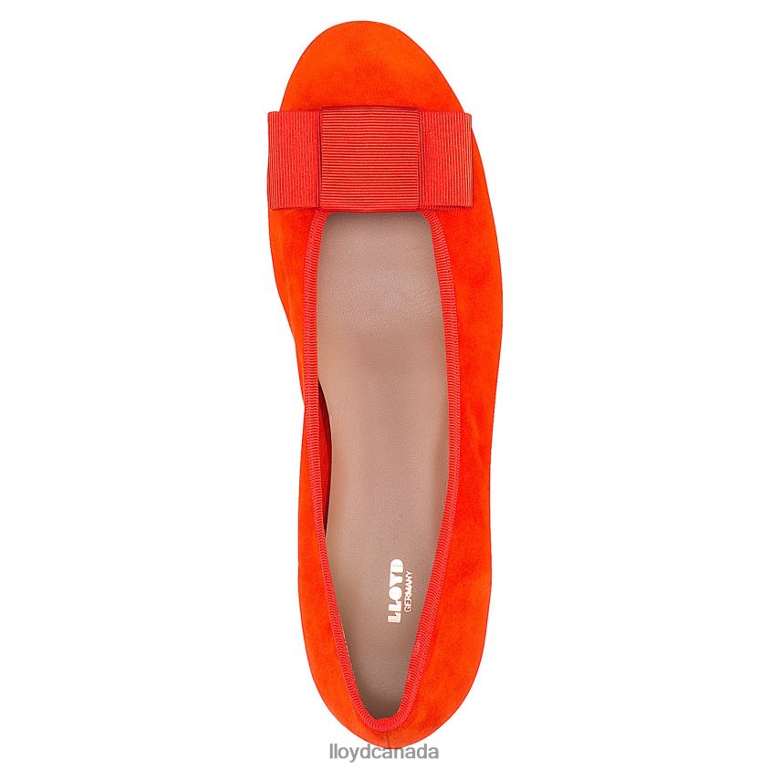 BALLERINA LLOYD Women red R084ZF1146 Shoes