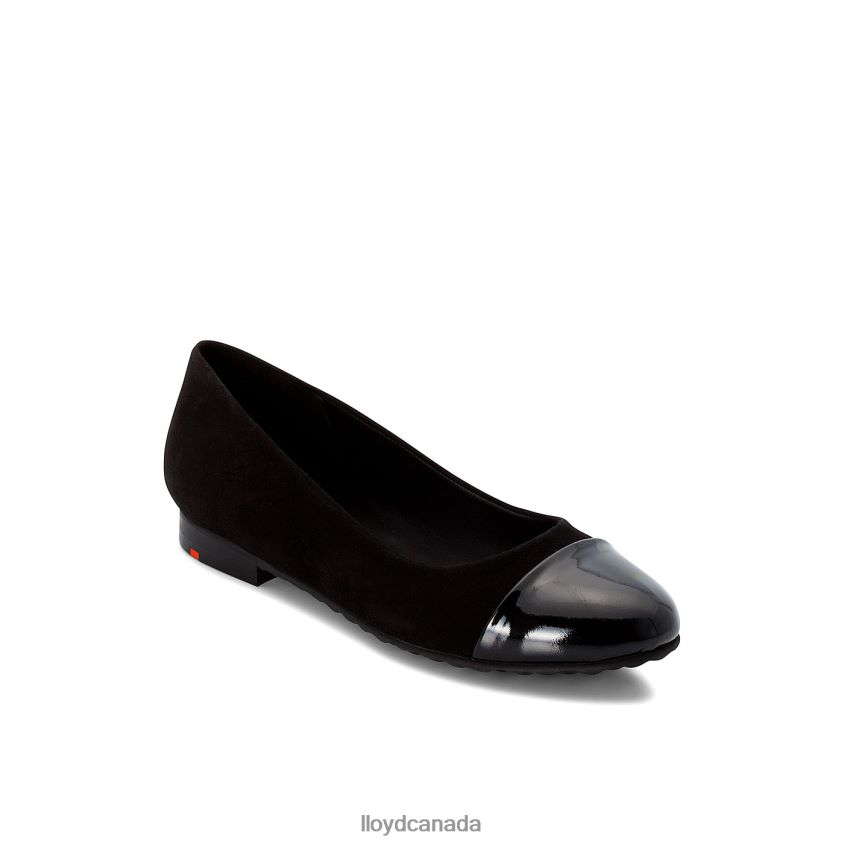 PATENT LEATHER BALLERINA LLOYD Women black R084ZF1171 Shoes