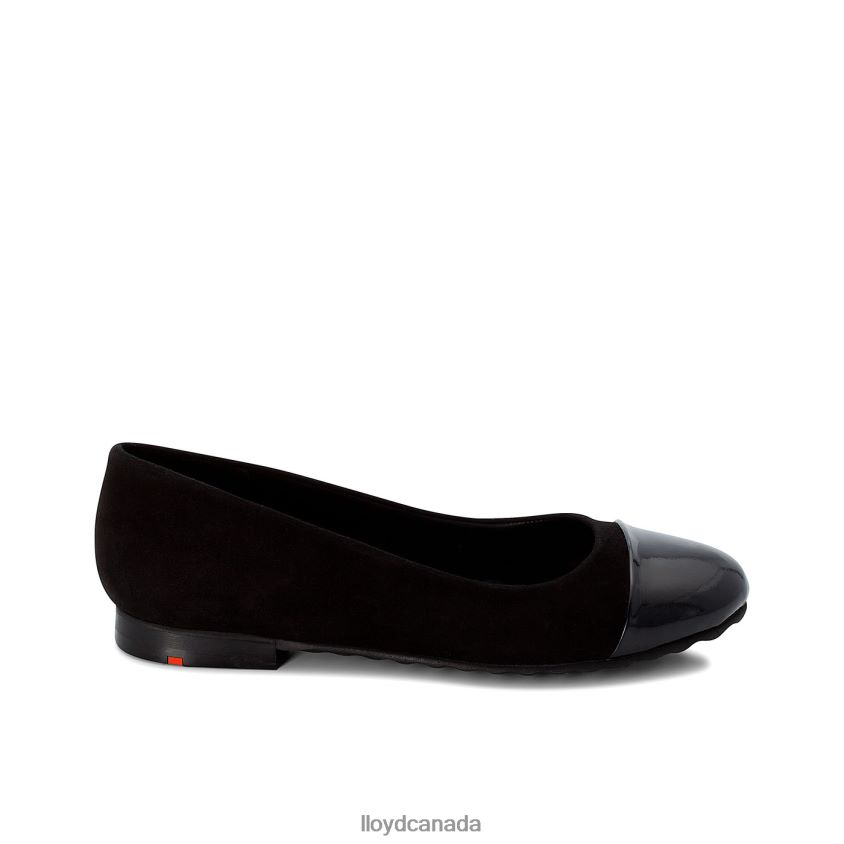 PATENT LEATHER BALLERINA LLOYD Women black R084ZF1171 Shoes