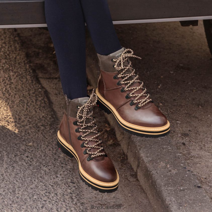 Extralight SOLE LEATHER ANKLE BOOTS LLOYD Women brown R084ZF1003 Shoes