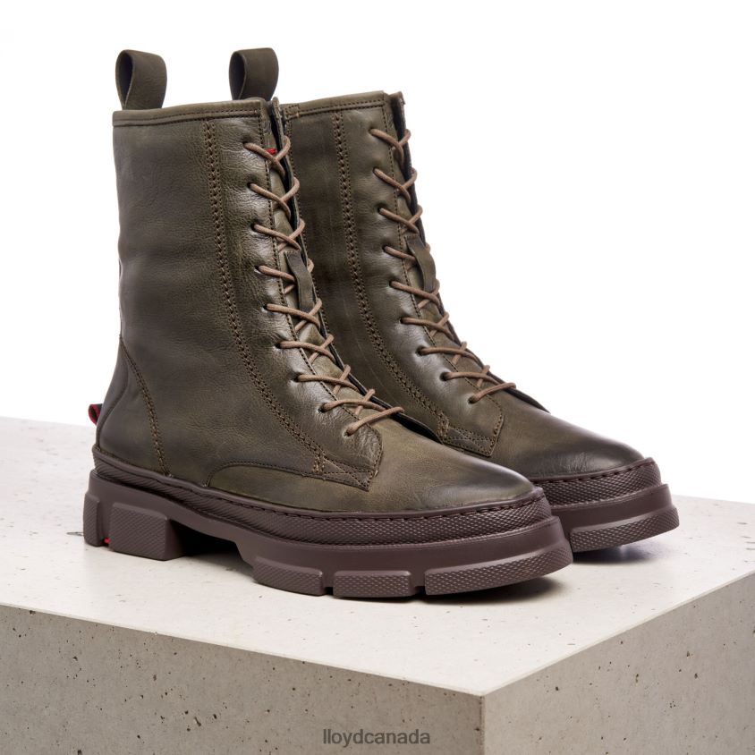 Extralight SOLE LEATHER ANKLE BOOTS LLOYD Women green R084ZF973 Shoes