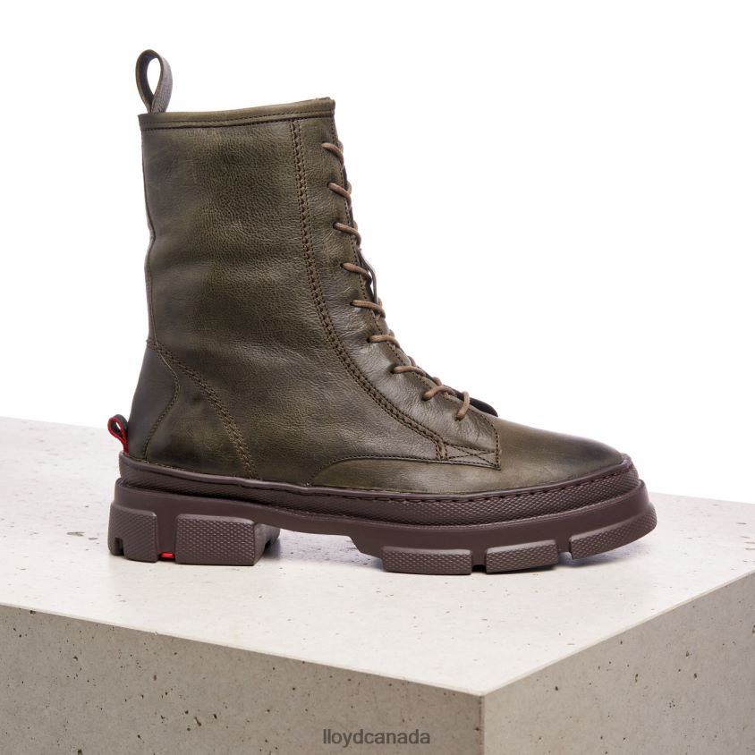 Extralight SOLE LEATHER ANKLE BOOTS LLOYD Women green R084ZF973 Shoes