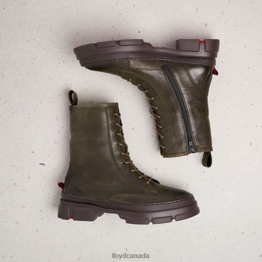 Extralight SOLE LEATHER ANKLE BOOTS LLOYD Women green R084ZF973 Shoes