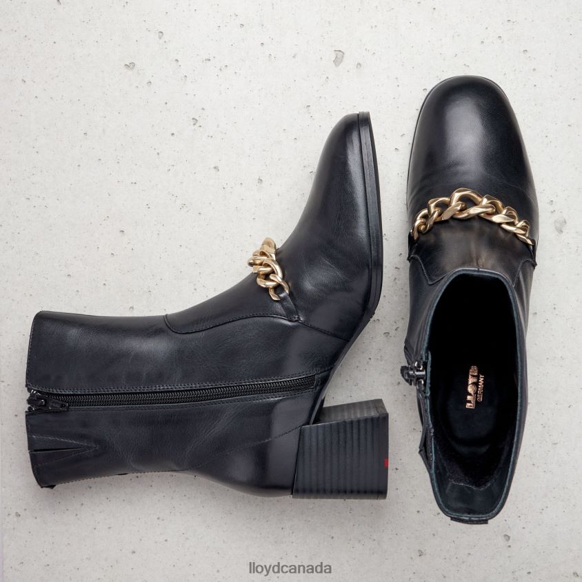 LEATHER ANKLE BOOTS LLOYD Women black R084ZF878 Shoes