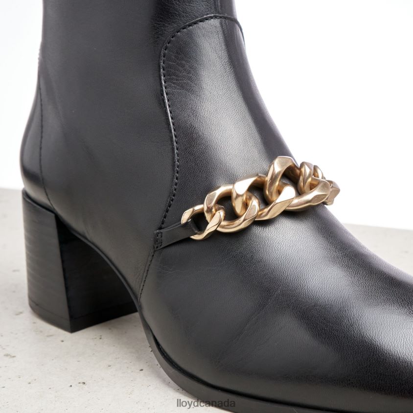 LEATHER ANKLE BOOTS LLOYD Women black R084ZF878 Shoes