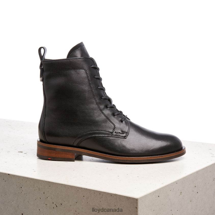 LEATHER ANKLE BOOTS LLOYD Women black R084ZF971 Shoes