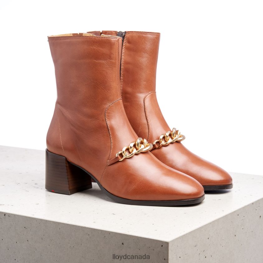 LEATHER ANKLE BOOTS LLOYD Women brown R084ZF985 Shoes
