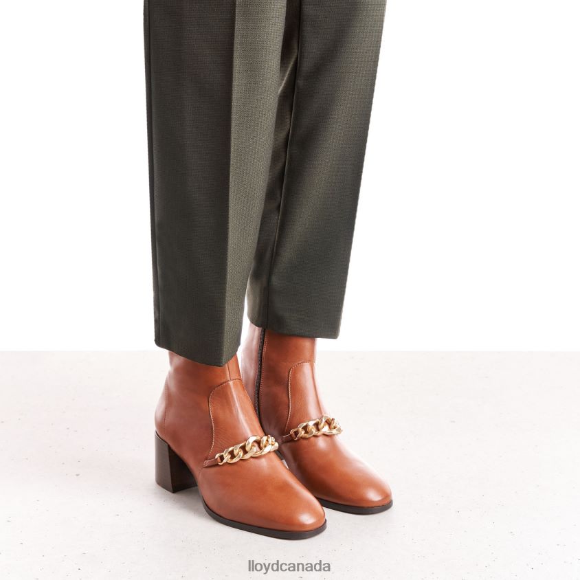 LEATHER ANKLE BOOTS LLOYD Women brown R084ZF985 Shoes