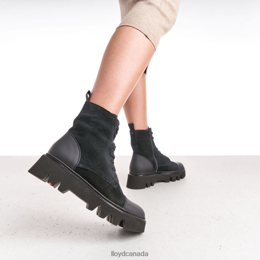 LIGHT SOLE LEATHER ANKLE BOOTS LLOYD Women black R084ZF947 Shoes