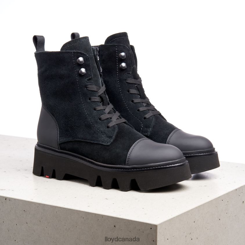 LIGHT SOLE LEATHER ANKLE BOOTS LLOYD Women black R084ZF947 Shoes