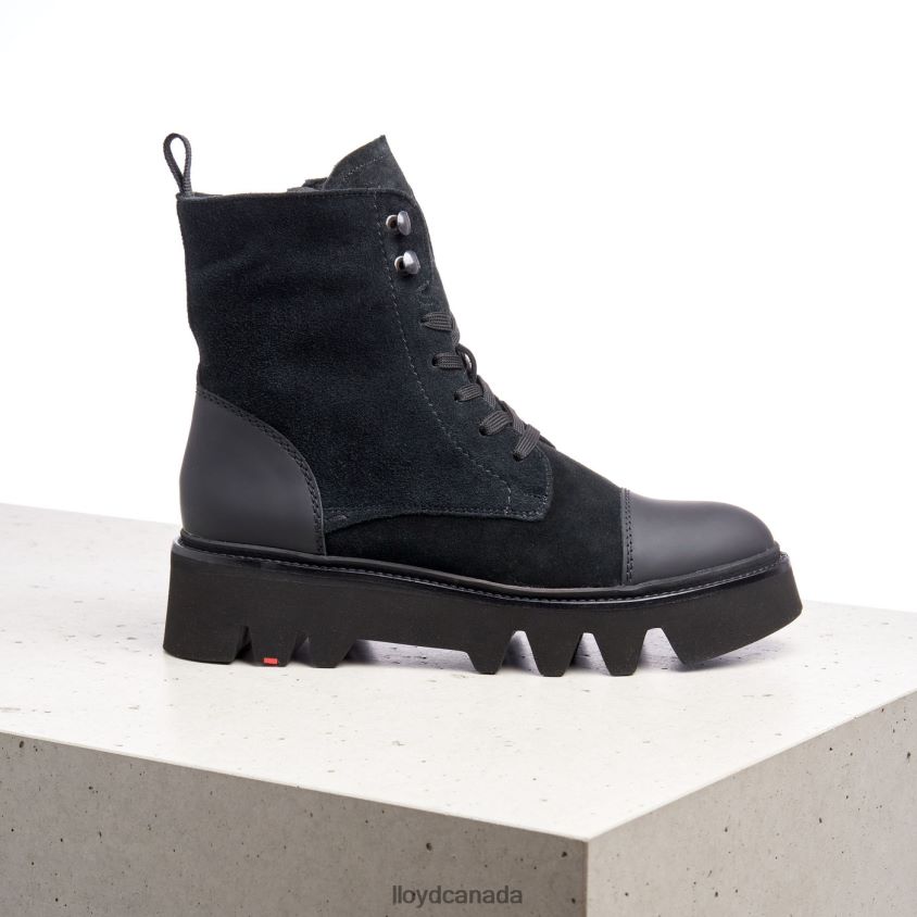 LIGHT SOLE LEATHER ANKLE BOOTS LLOYD Women black R084ZF947 Shoes