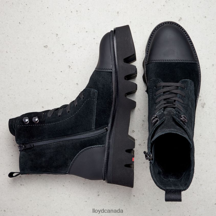 LIGHT SOLE LEATHER ANKLE BOOTS LLOYD Women black R084ZF947 Shoes