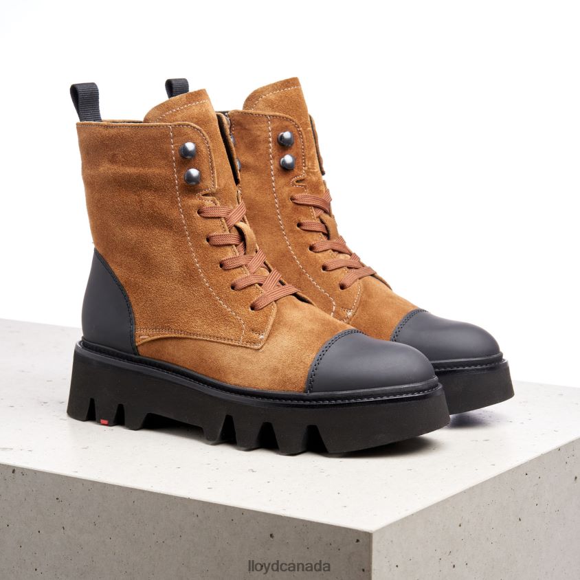 LIGHT SOLE LEATHER ANKLE BOOTS LLOYD Women brown R084ZF948 Shoes