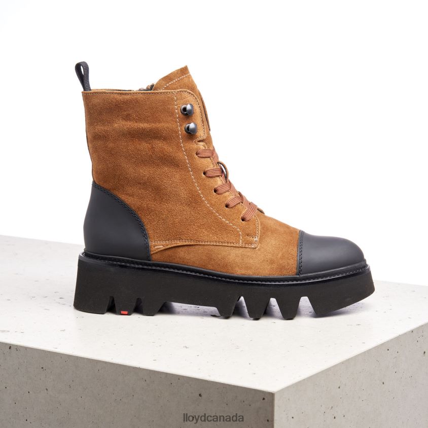 LIGHT SOLE LEATHER ANKLE BOOTS LLOYD Women brown R084ZF948 Shoes