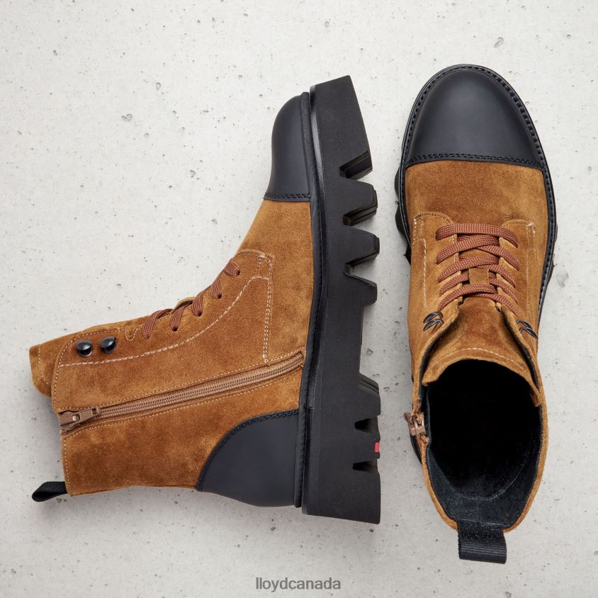 LIGHT SOLE LEATHER ANKLE BOOTS LLOYD Women brown R084ZF948 Shoes