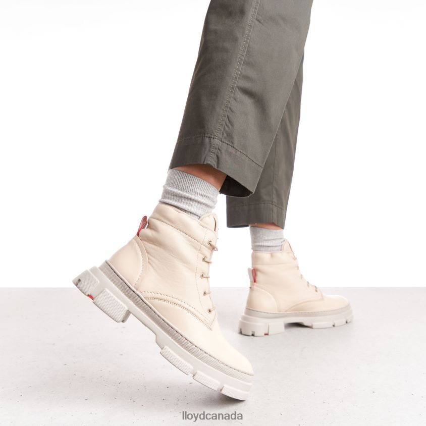 SMOOTH LEATHER ANKLE BOOTS LLOYD Women beige R084ZF937 Shoes