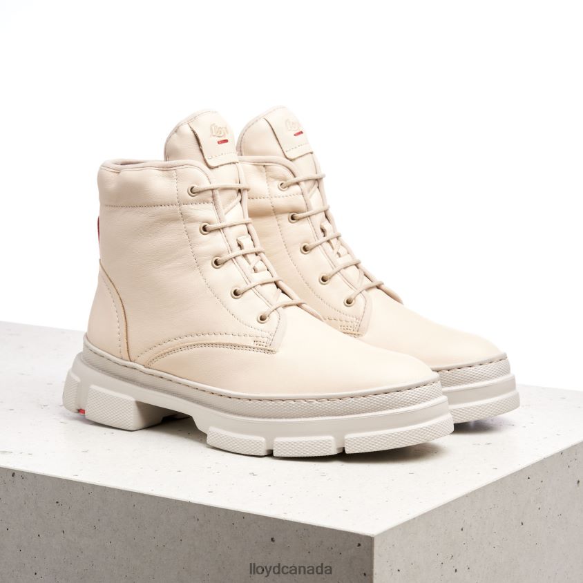SMOOTH LEATHER ANKLE BOOTS LLOYD Women beige R084ZF937 Shoes