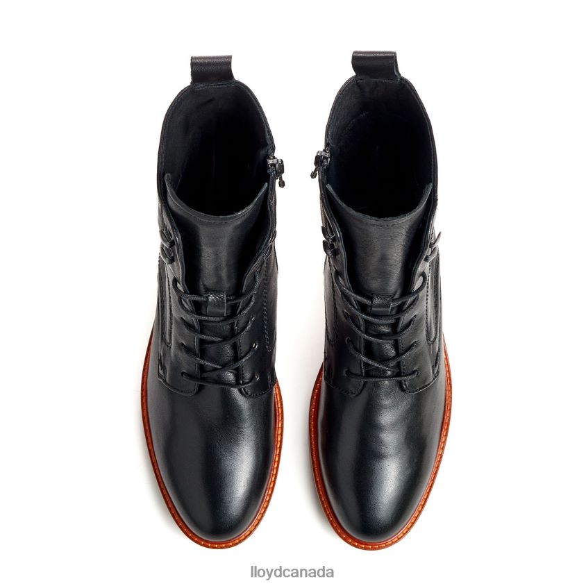 SMOOTH LEATHER ANKLE BOOTS LLOYD Women black R084ZF940 Shoes