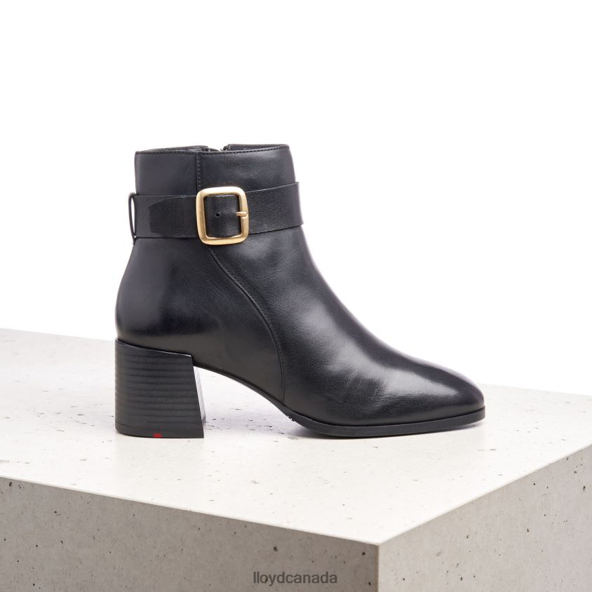 SMOOTH LEATHER ANKLE BOOTS LLOYD Women black R084ZF978 Shoes