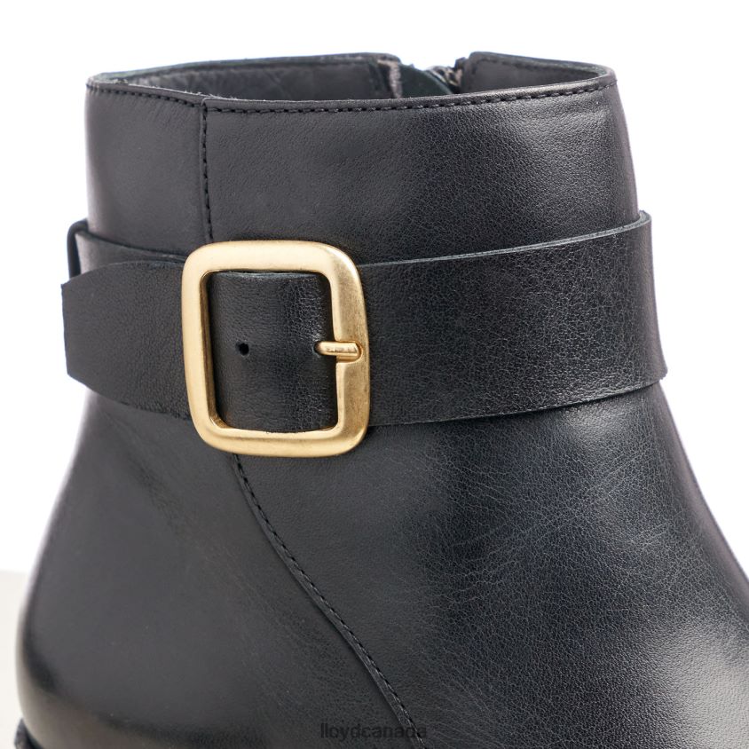 SMOOTH LEATHER ANKLE BOOTS LLOYD Women black R084ZF978 Shoes