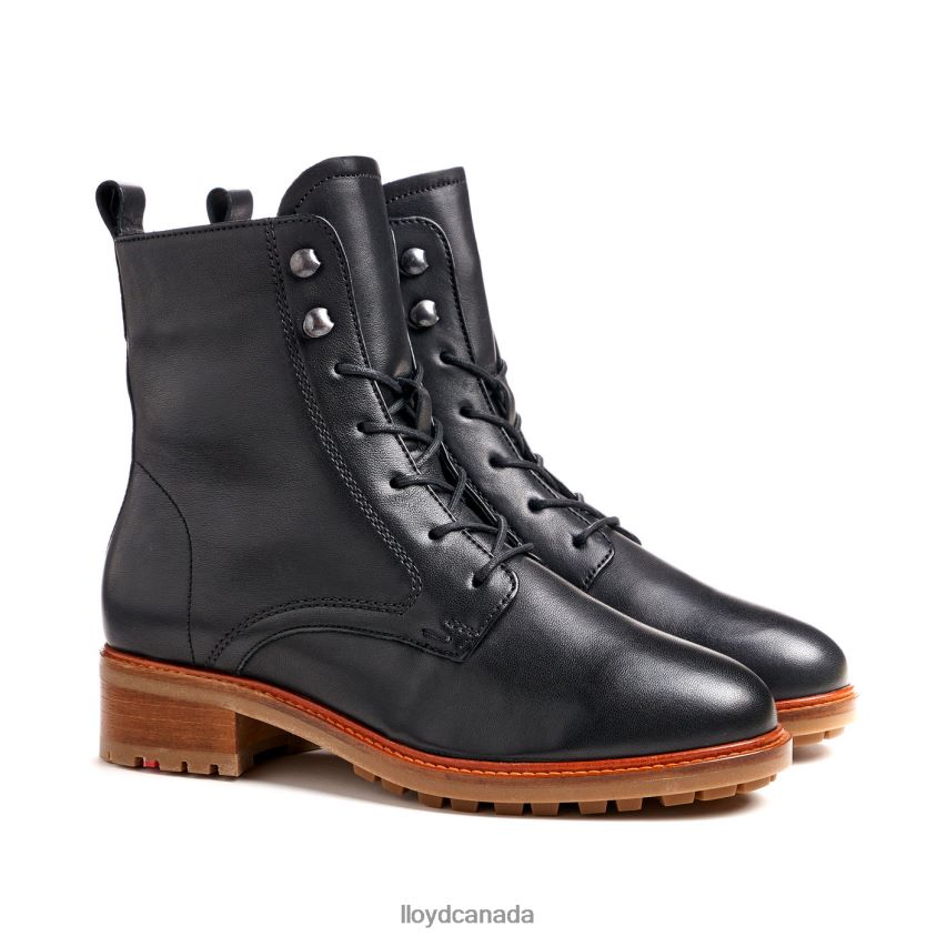 SMOOTH LEATHER ANKLE BOOTS LLOYD Women black R084ZF979 Shoes