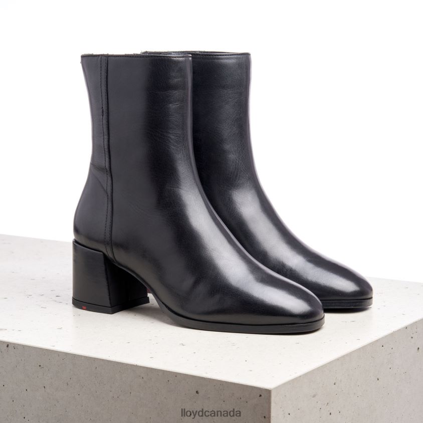 SMOOTH LEATHER ANKLE BOOTS LLOYD Women black R084ZF984 Shoes