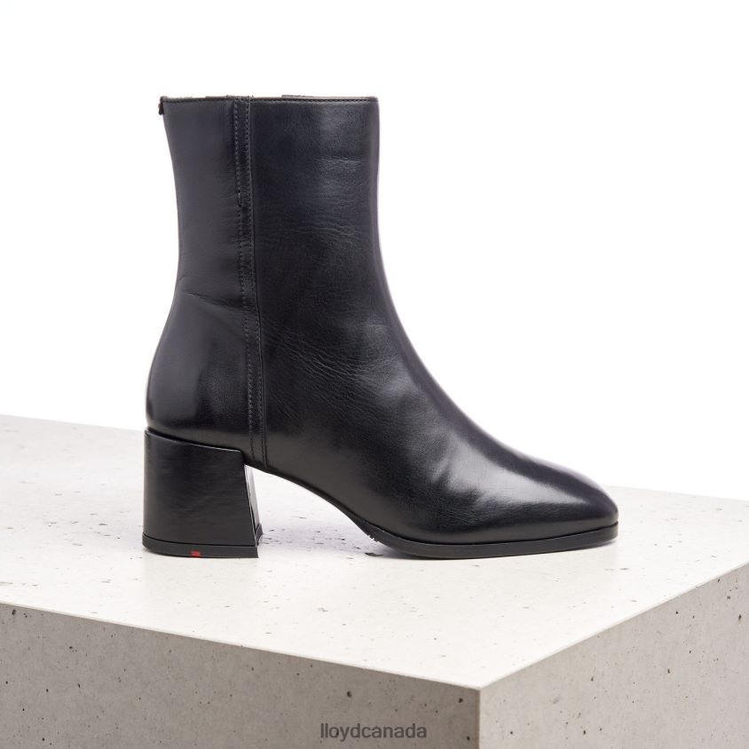 SMOOTH LEATHER ANKLE BOOTS LLOYD Women black R084ZF984 Shoes