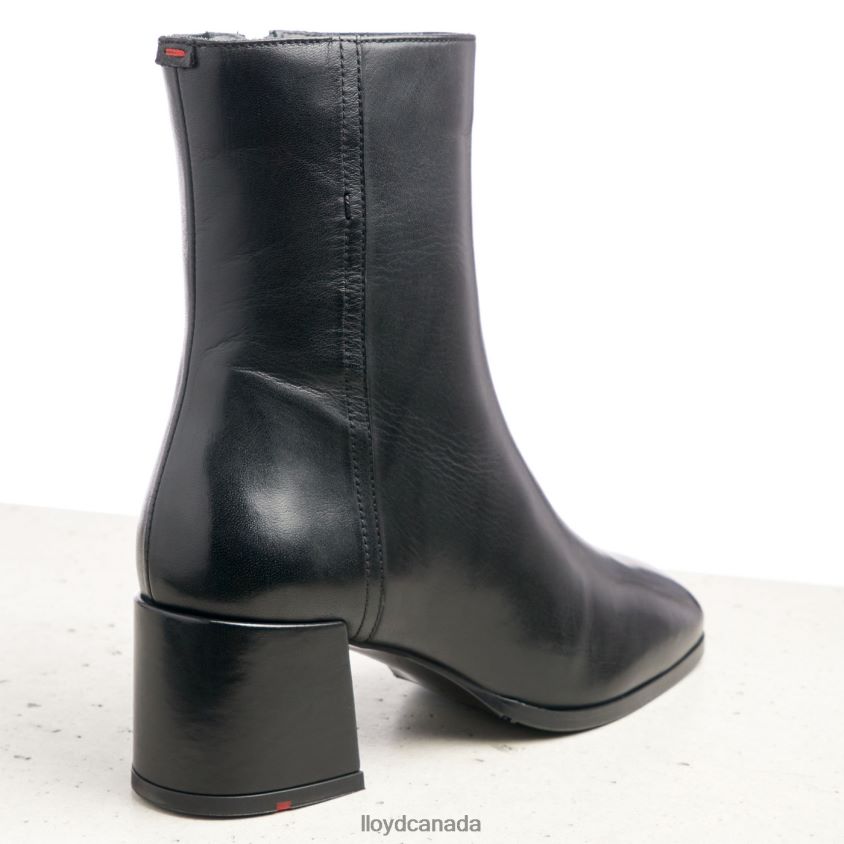 SMOOTH LEATHER ANKLE BOOTS LLOYD Women black R084ZF984 Shoes