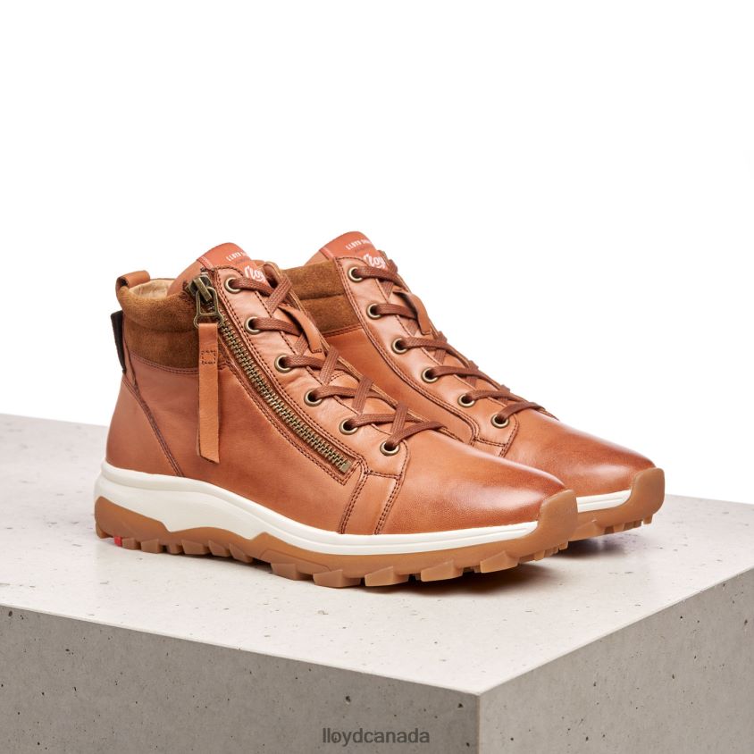 SMOOTH LEATHER ANKLE BOOTS LLOYD Women brown R084ZF866 Shoes