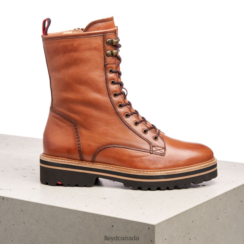 SMOOTH LEATHER ANKLE BOOTS LLOYD Women brown R084ZF970 Shoes