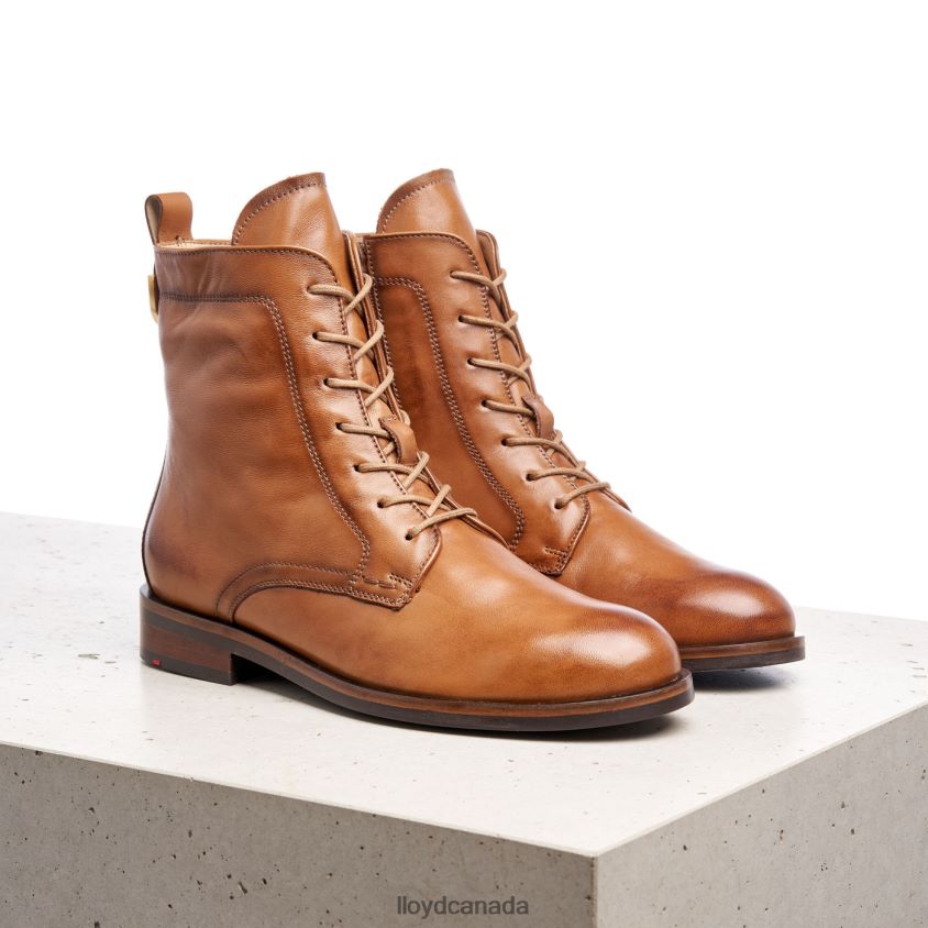 SMOOTH LEATHER ANKLE BOOTS LLOYD Women brown R084ZF982 Shoes