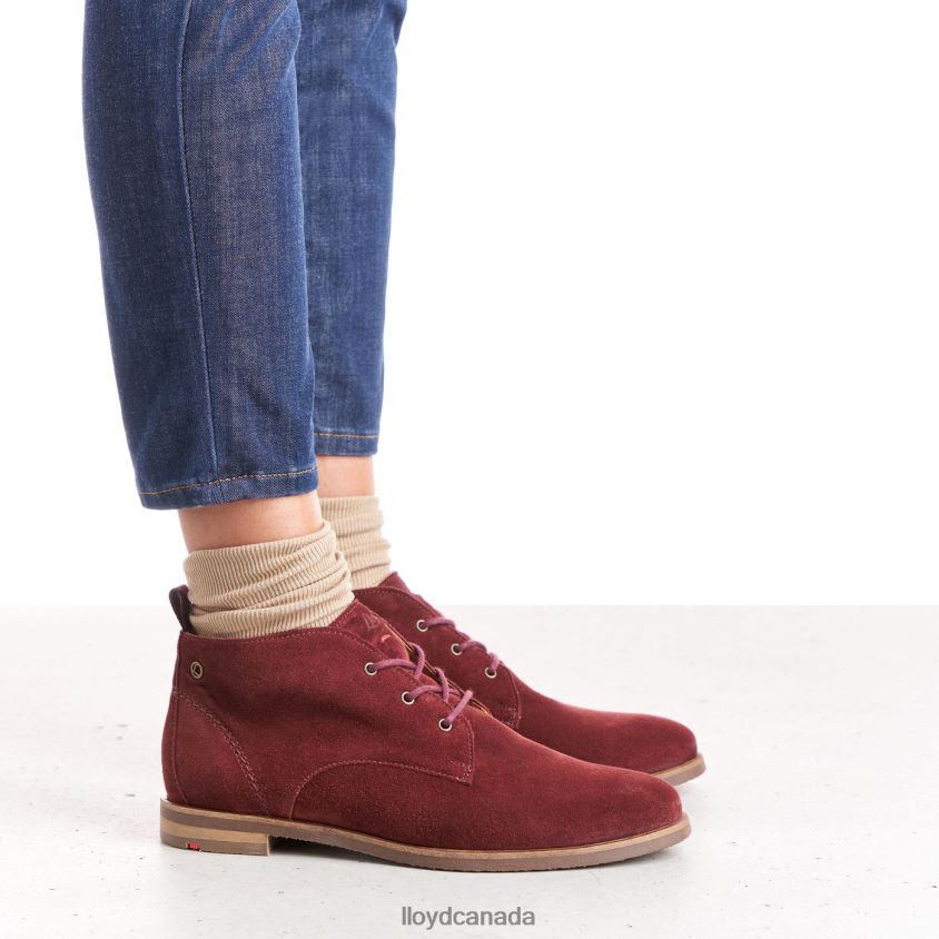 breathable ANKLE BOOTS LLOYD Women red R084ZF972 Shoes
