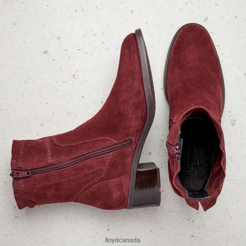 breathable ANKLE BOOTS LLOYD Women red R084ZF983 Shoes