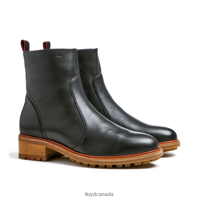 fashion leather ANKLE BOOT LLOYD Women black R084ZF901 Shoes