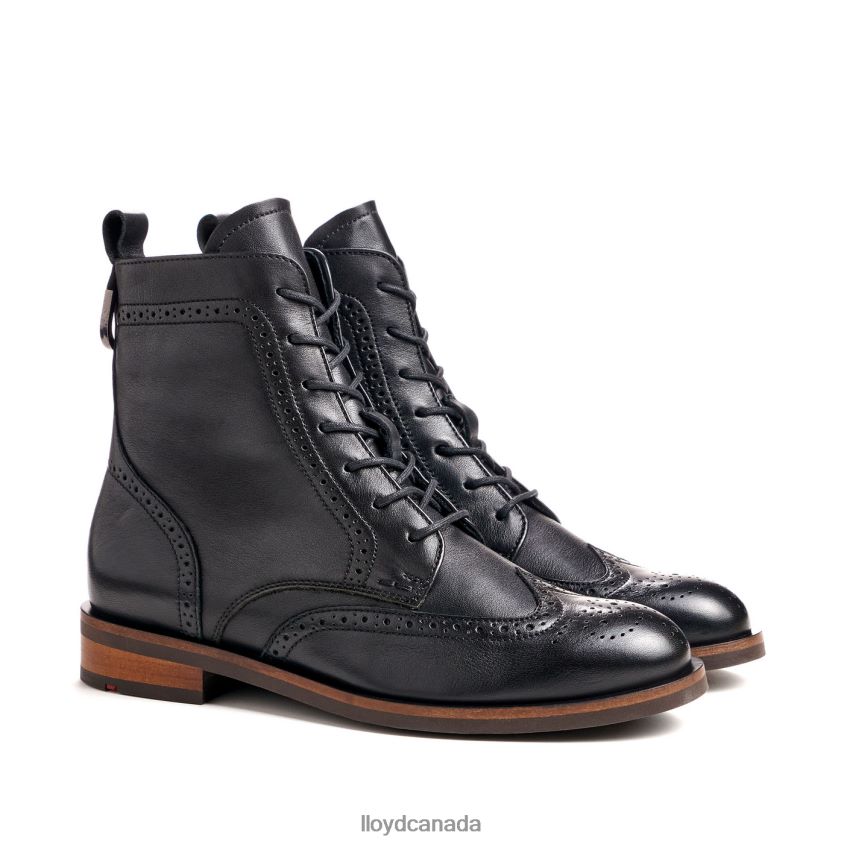 fashion leather ANKLE BOOT LLOYD Women black R084ZF908 Shoes