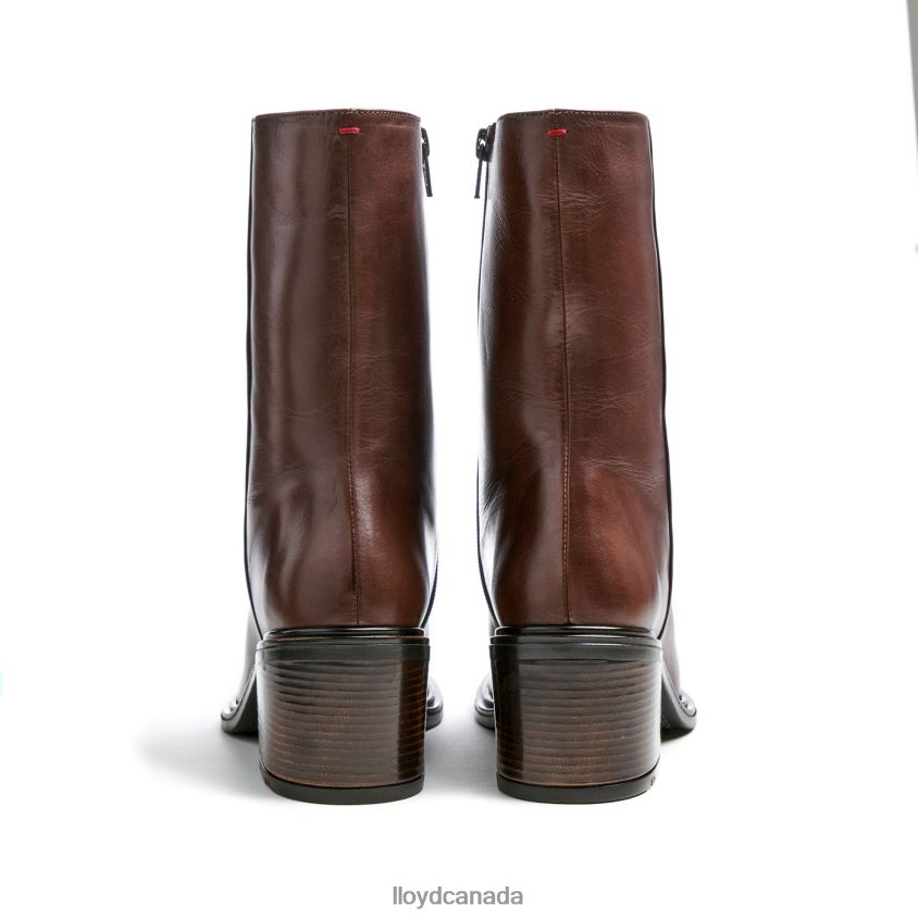 fashion leather ANKLE BOOT LLOYD Women brown R084ZF886 Shoes