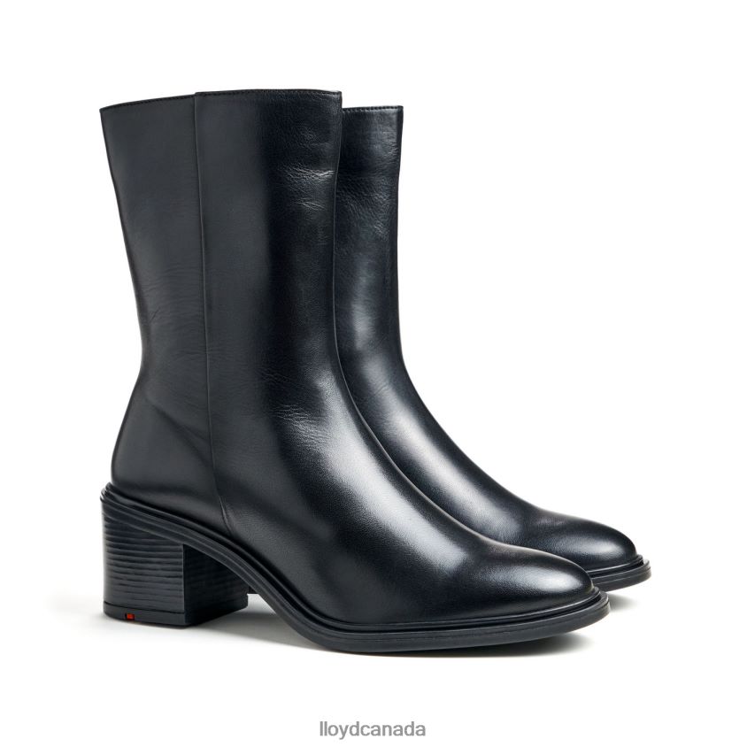 fashion smooth leather ANKLE BOOT LLOYD Women black R084ZF885 Shoes
