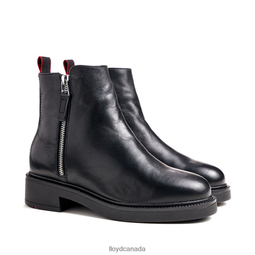 fashion smooth leather ANKLE BOOT LLOYD Women black R084ZF918 Shoes