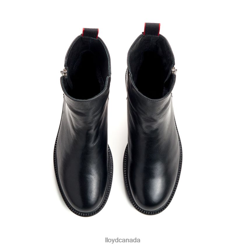 fashion smooth leather ANKLE BOOT LLOYD Women black R084ZF918 Shoes