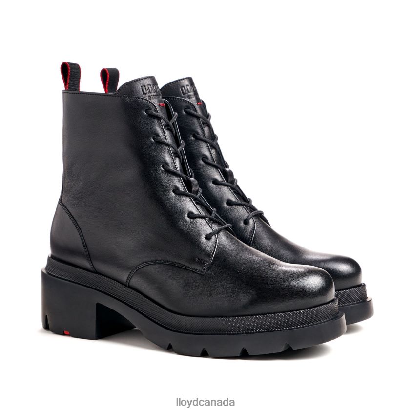 light sole smooth leather ANKLE BOOT LLOYD Women black R084ZF906 Shoes