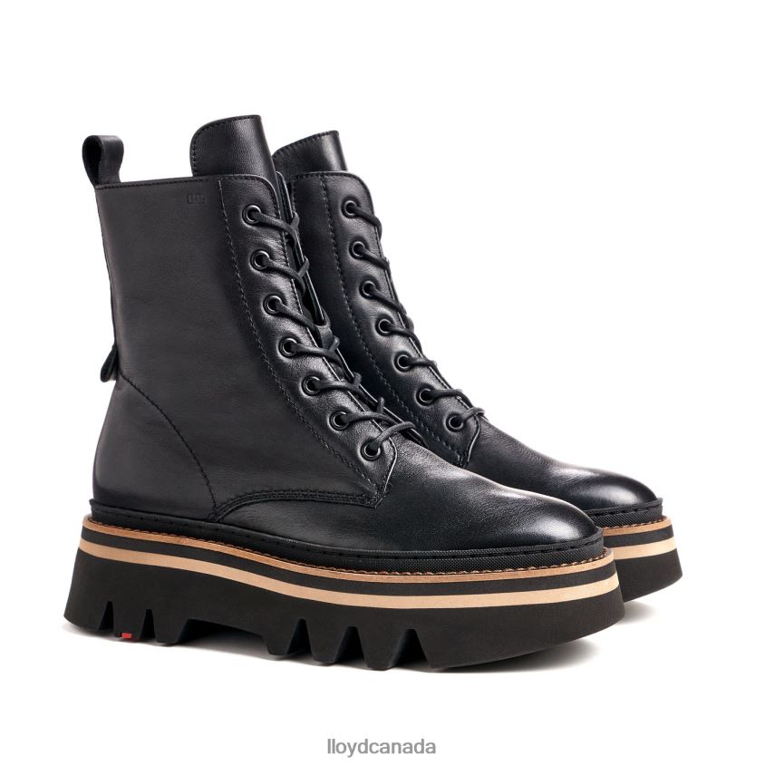 light sole smooth leather ANKLE BOOT LLOYD Women black R084ZF915 Shoes