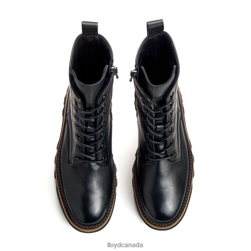 light sole smooth leather ANKLE BOOT LLOYD Women black R084ZF915 Shoes